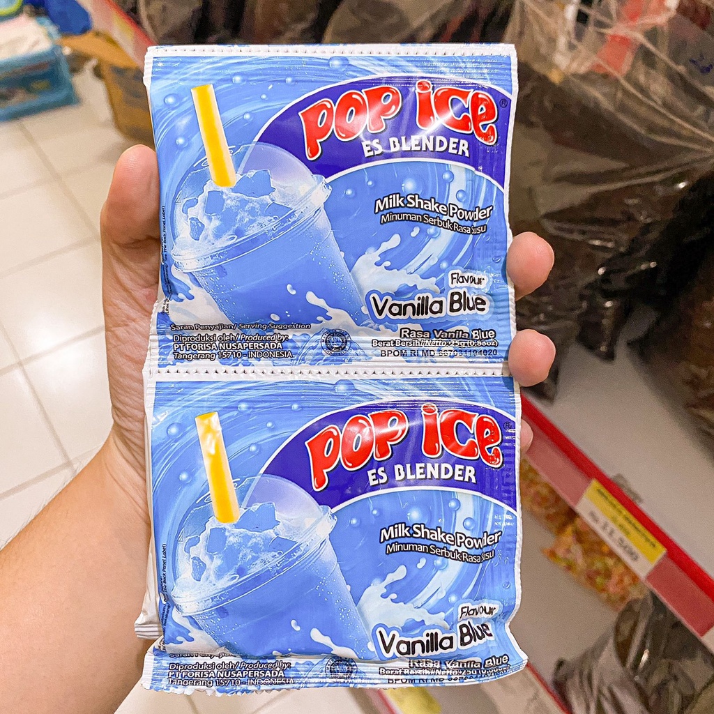 Jual Pop Ice Vanilla Blue (10pcs) 