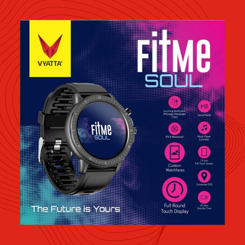 Jual SMARTWATCH VYATTA FITME SOUL JAM TANGAN PINTAR Shopee