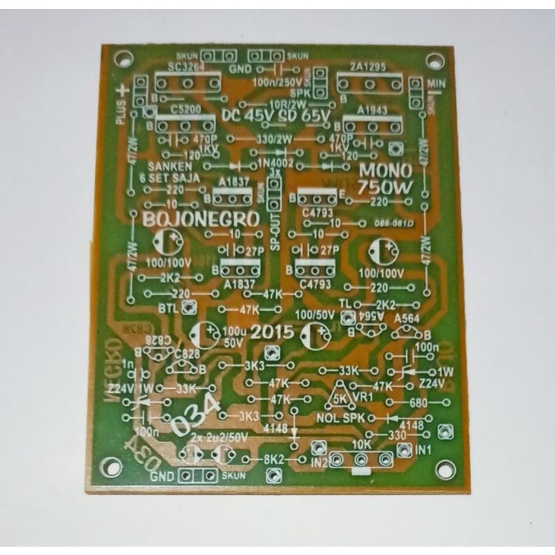 Jual PCB Power Lapangan 3 Tingkat 750 Watt Bojonegro 034 | Shopee Indonesia