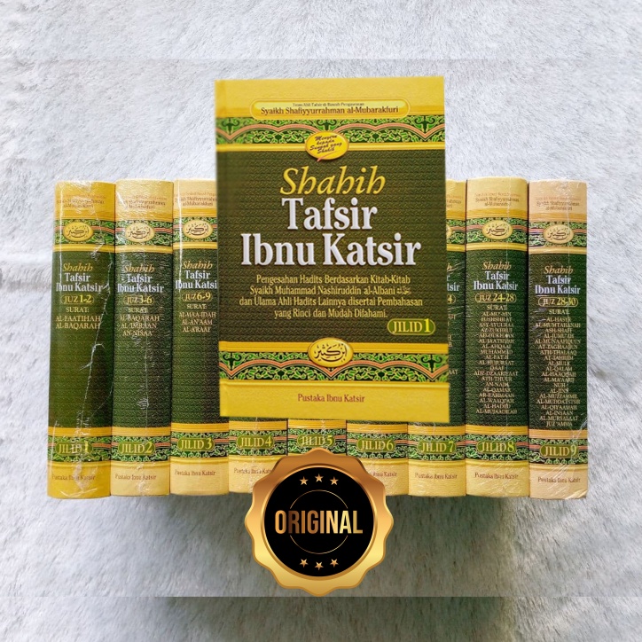 Jual Buku Shahih Tafsir Ibnu Katsir 9 Jilid | Shopee Indonesia