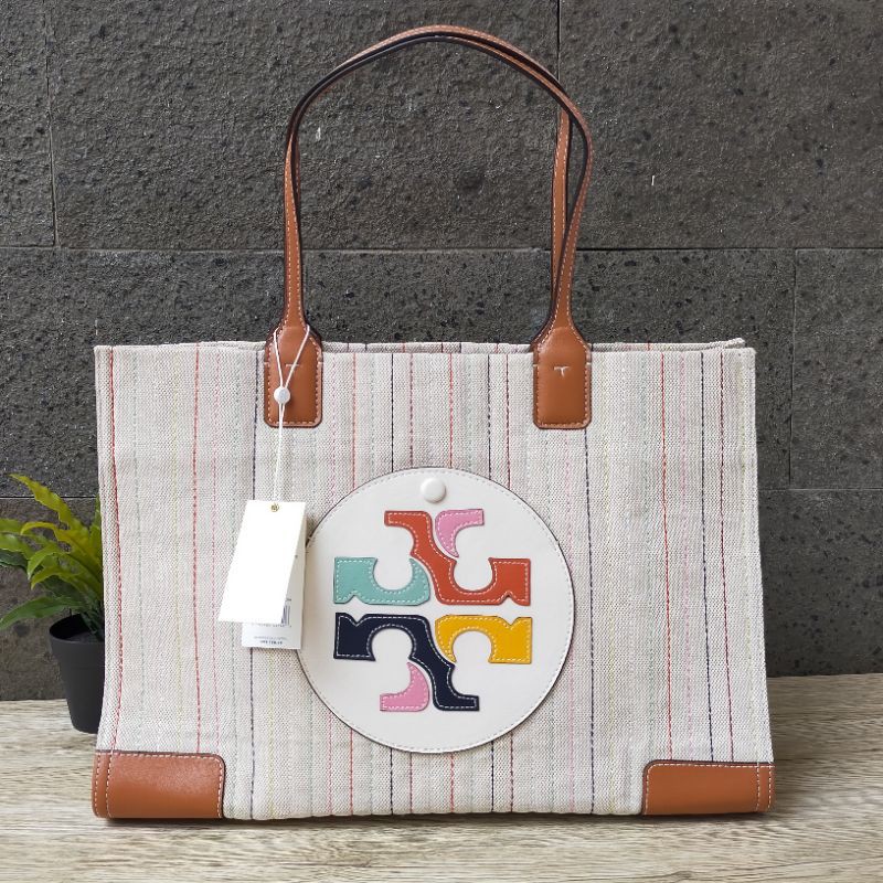 Jual TAS WANITA TORYBURCH ELLA MULTI STITCH TOTE BAG Shopee Indonesia