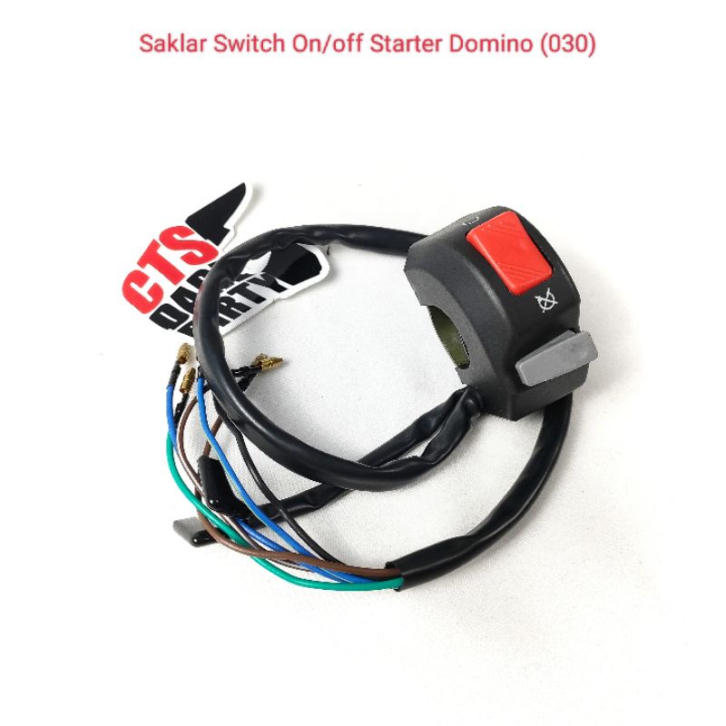 Jual Saklar Switch Kanan On/Off Starter Stater Domino (030) Universal ...