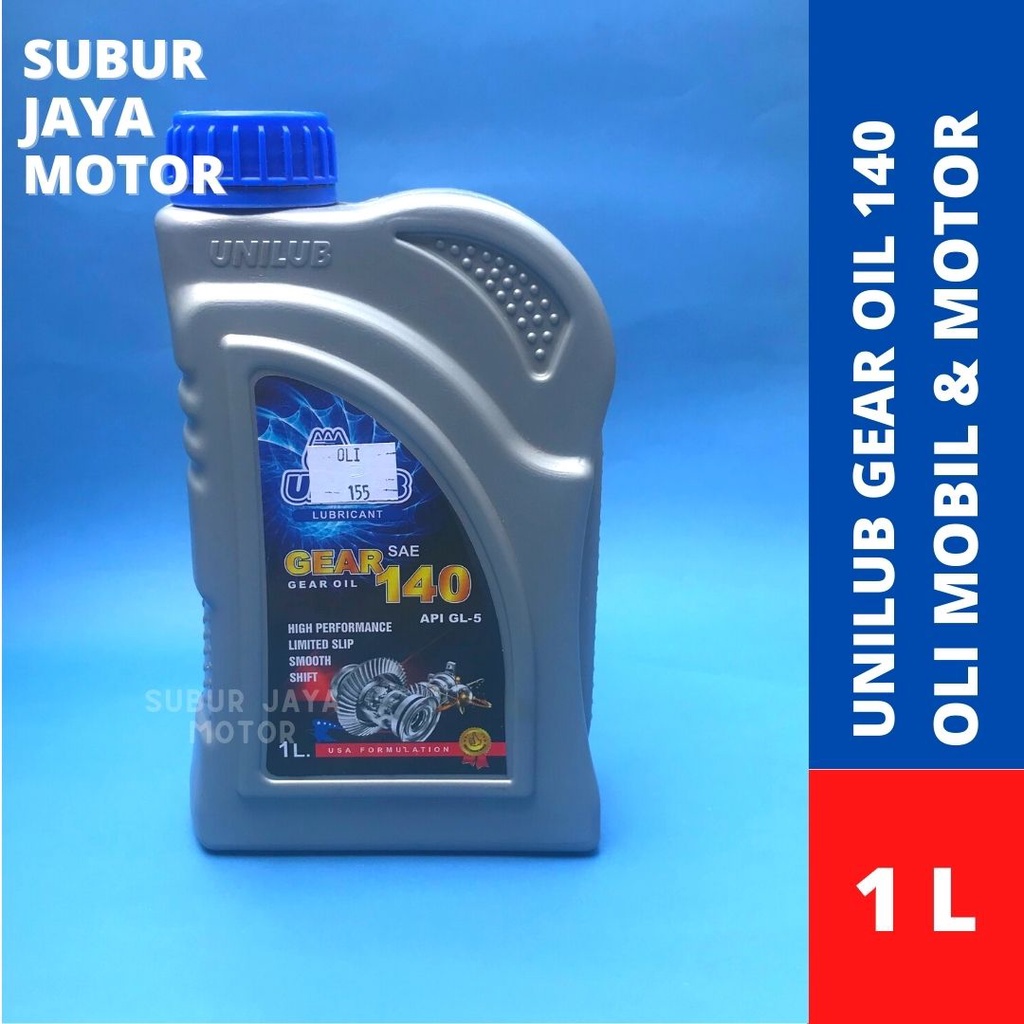 Jual OLI UNILUB LUBRICANT GEAR OIL SAE 140 API GL5 1L Shopee Indonesia