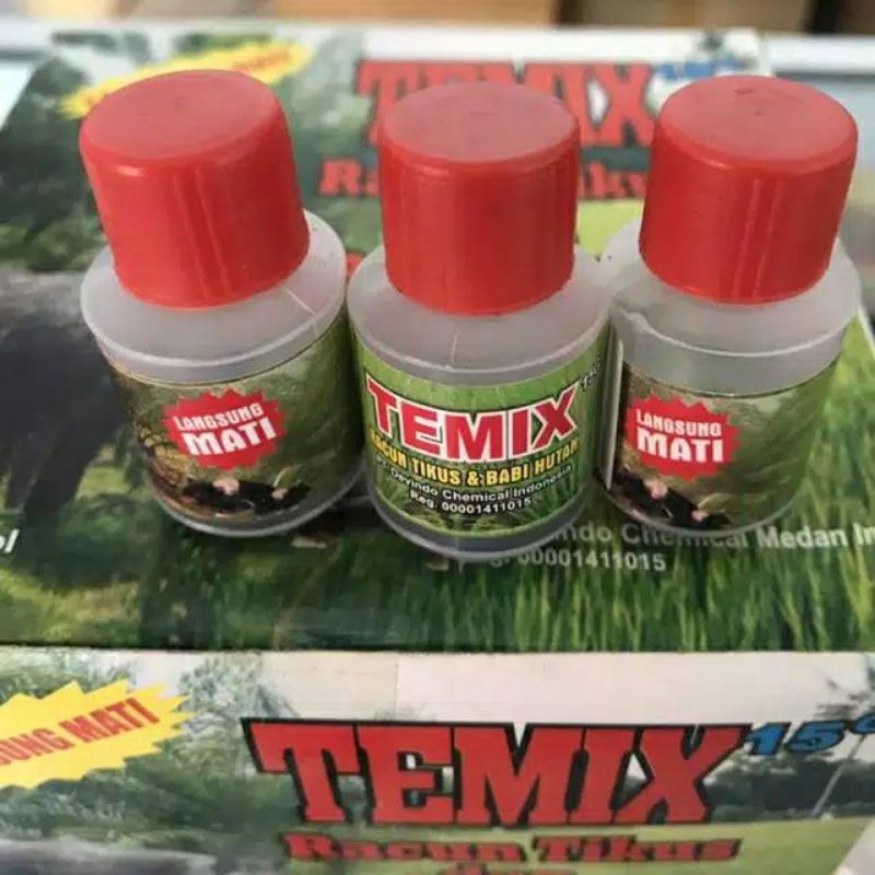 Jual TEMIK Racun Tikus dan Celeng mati kering ampuh kemasan botol ...