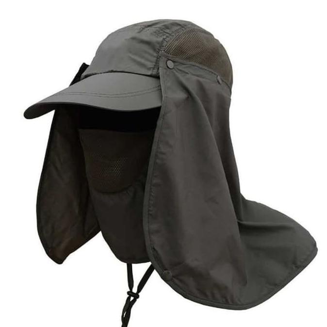 Jual Topi Camping / Topi Memancing Topi Jepang Anti UV Matahari ...