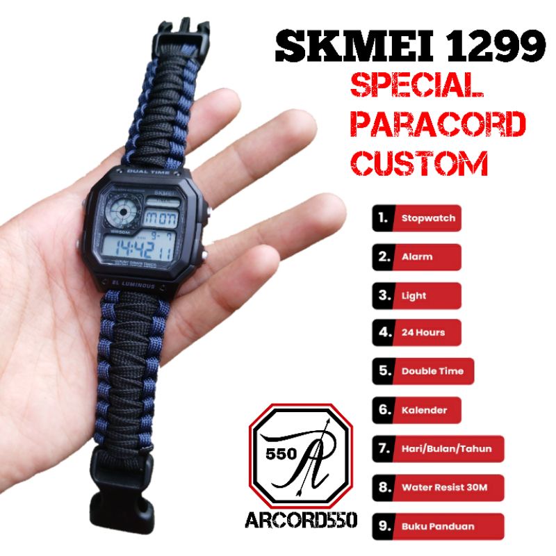 Jam hot sale skmei 1299