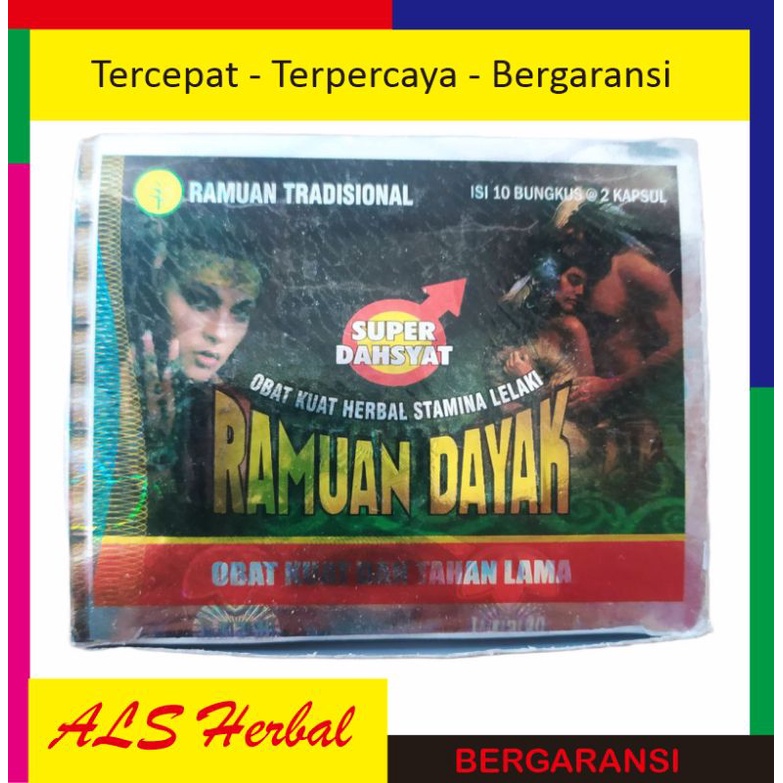 Jual Obat Kuat Herbal Stamina Lelaki Ramuan Dayak Original Tahan Lama