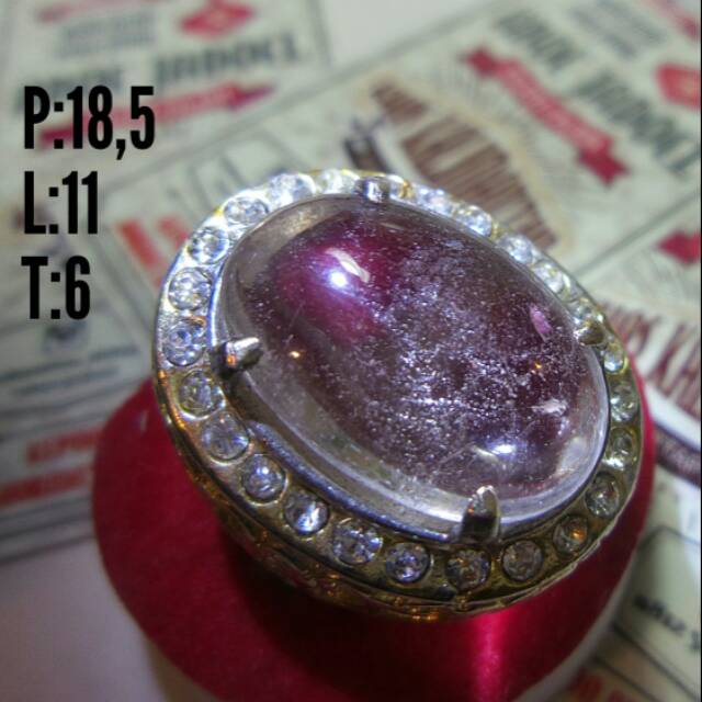 Jual Batu kecubung air asli kalimantan serat di dalam yg indah | Shopee  Indonesia