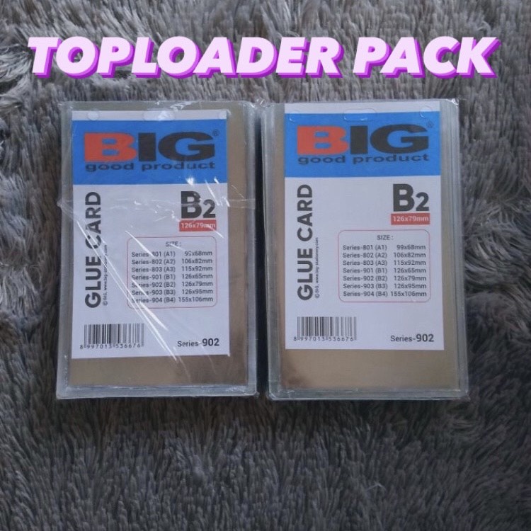 Jual TOPLOADER BIG B2 B1 B3 B4 A1 A2 (isi 20pcs) | Shopee Indonesia