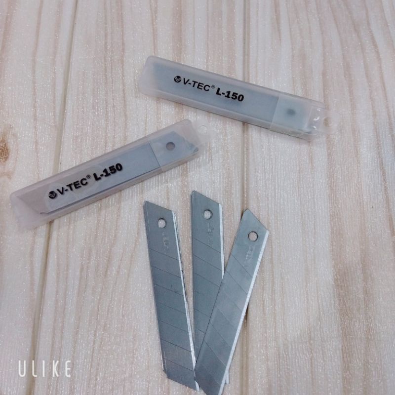Jual ISI CUTTER BESAR L150 ISI CUTTER V TEC BESAR | Shopee Indonesia