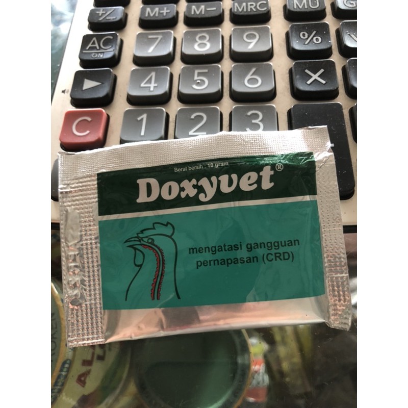 Jual Doxyvet Obat Pernafasan Ayam Serbuk Kemasn 10g Shopee Indonesia