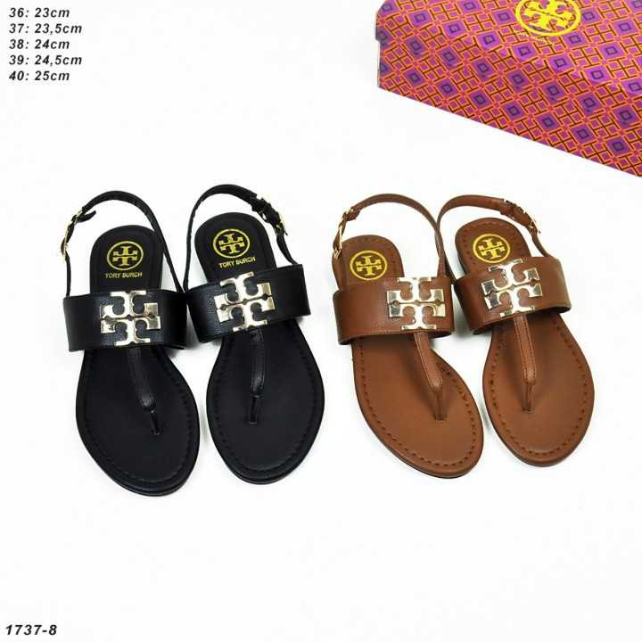 Harga sandal best sale tory burch