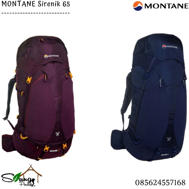 MONTANE Sirenik 65バックパック 【公式通販】