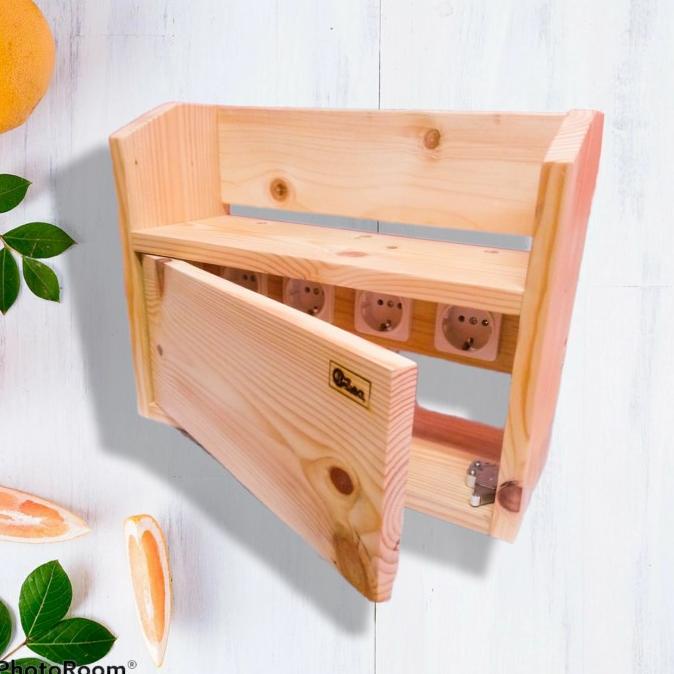 Jual Rak tempat router wifi kayu klasik minimalis | Shopee Indonesia