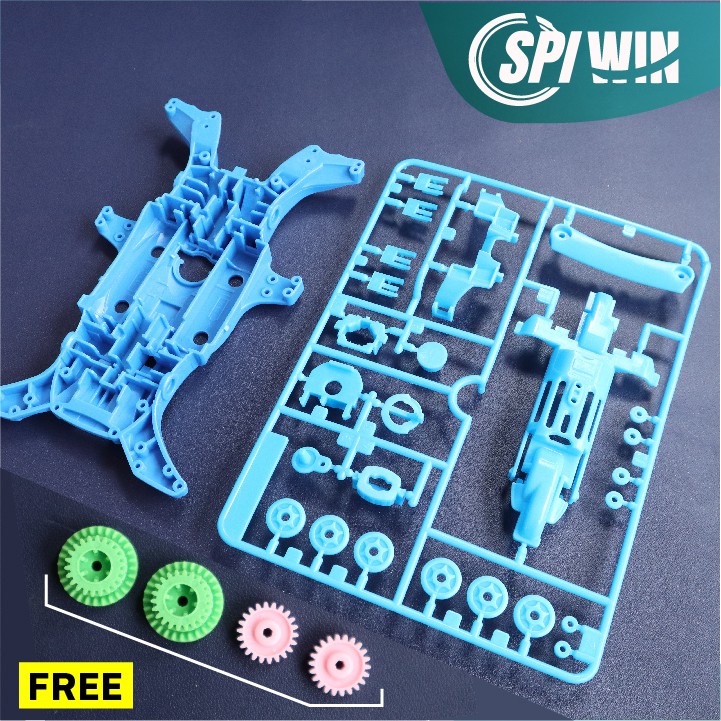 Jual CHASIS RANGKA TAMIYA REP MA MERAH SET RANGKA DINAMO TENGAH ...
