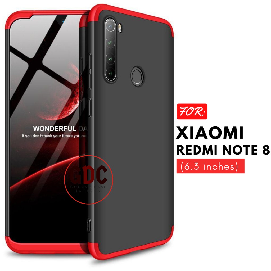 ORIGINAL Hardcase GKK CASE 360 Full Protective for Xiaomi Redmi Note  Note Pro (Beda Type)