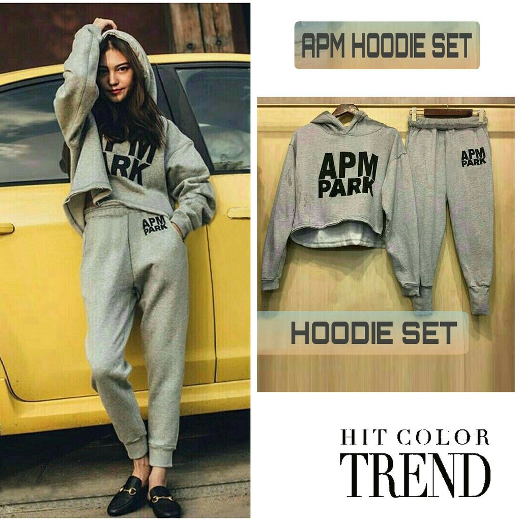 Jual setelan Hoodie Apm Shopee Indonesia