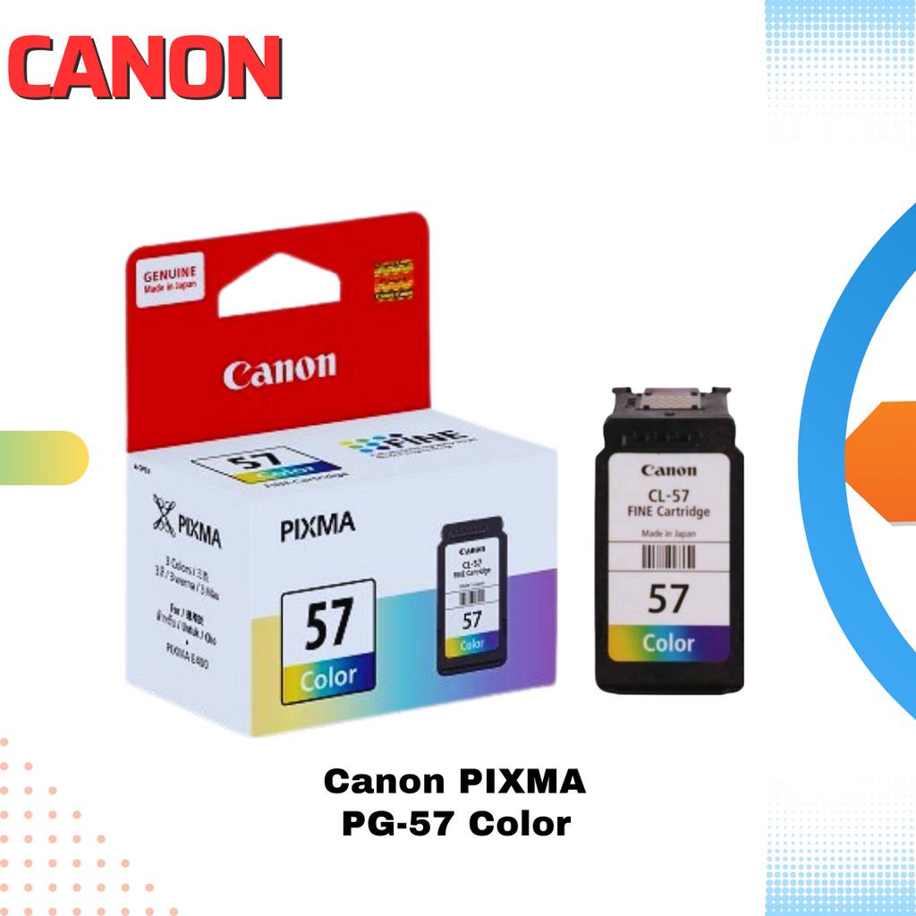 Jual Tinta Canon 57 Colour Ink Original Support Printer E400 E410