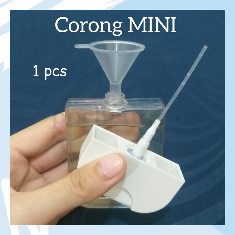 Jual CORONG MINI PLASTIK TRANSPARAN SMALL FUNNEL BOTOL KECIL ...