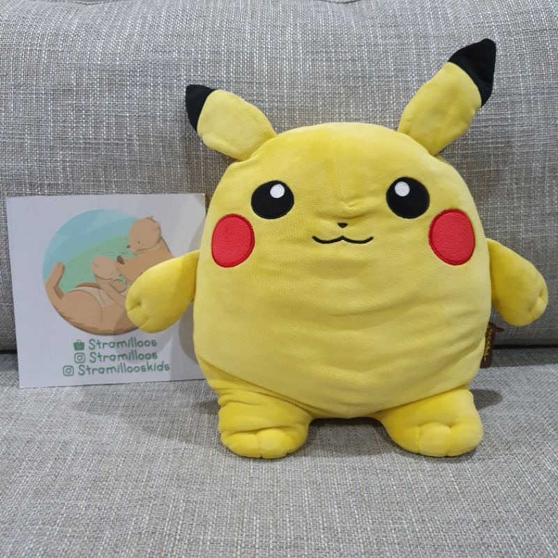 Jual Mocchi Mocchi Pikachu Pokemon Plush By Takara Tommy Shopee Indonesia