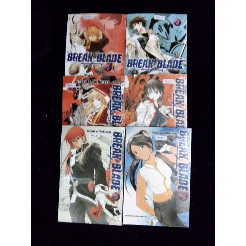 Jual [KOMIK] BREAK BLADE Vol 1 s/d 6 Fullset | Shopee Indonesia