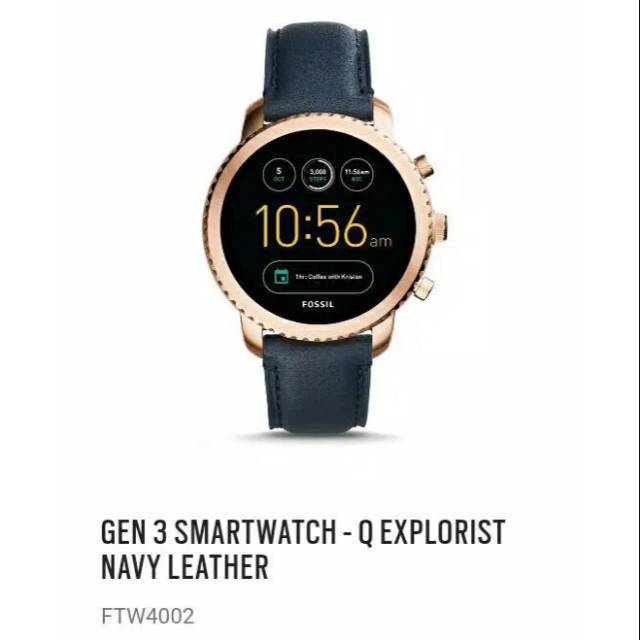 Jual fossil smartwatch deals gen 3