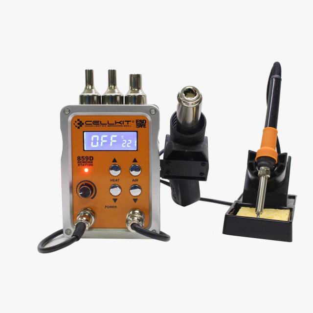 Jual BLOWER DIGITAL CELLKIT CK 859D + SOLDER STATION CK 936D | Shopee ...