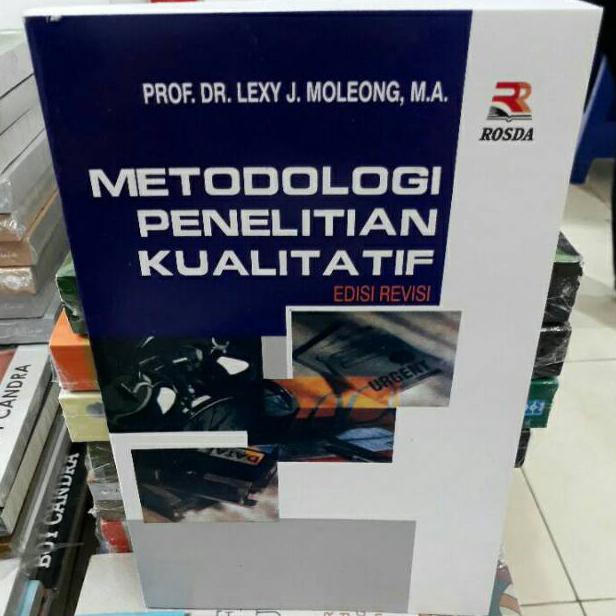 Jual Trend Buku Metodologi Penelitian Kualitatif Prof Dr Lexy J Moleong ...
