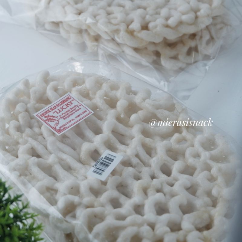 Jual Kerupuk Ikan Tenggiri Palembang Besar Pcs Krupuk Enak Cemilan Makanan Ringan Shopee