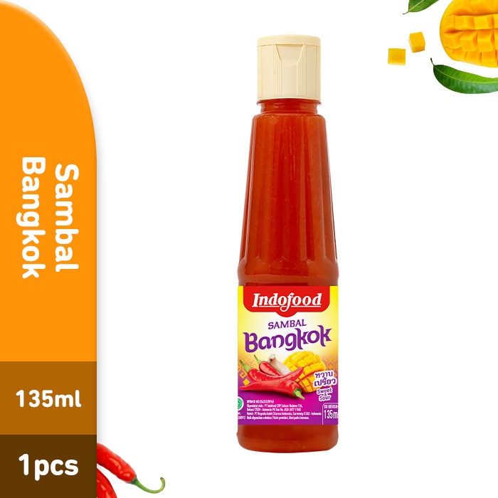 Jual Sambal Indofood Bangkok Pet 135 ML (PCS) | Shopee Indonesia