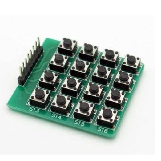 Jual keypad 4x4 Matrix Module with 16 buttons | Shopee Indonesia
