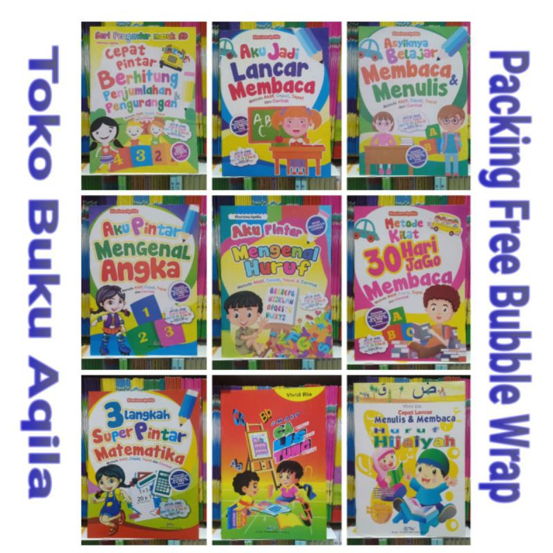 Jual Buku Anak - Belajar Membaca - Belajar Berhitung - Belajar Menulis ...