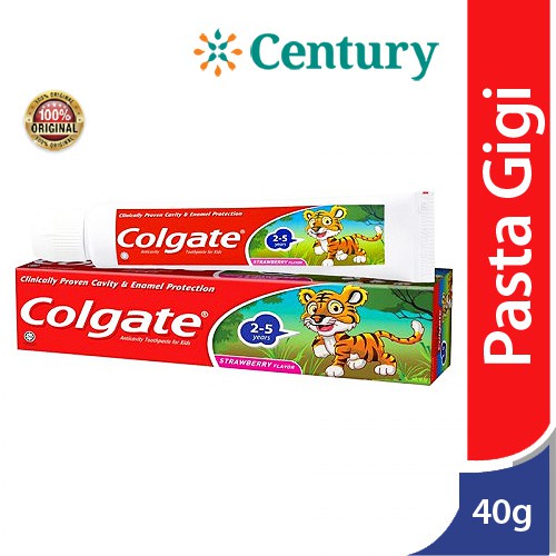 Jual Colgate Toothpaste kids Strawberry 40 g / pasta Gigi / Toothpaste ...