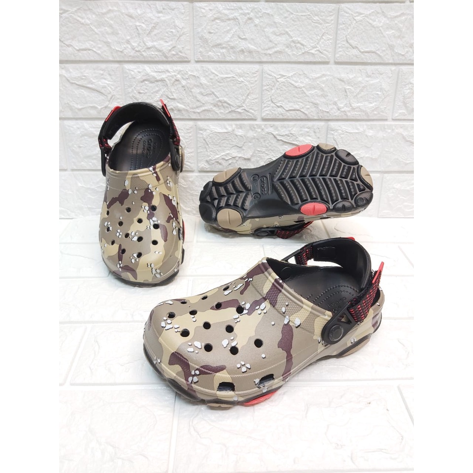 Jual Crocs All Terrain Desert Camo Clog Men's Sandal Shopee