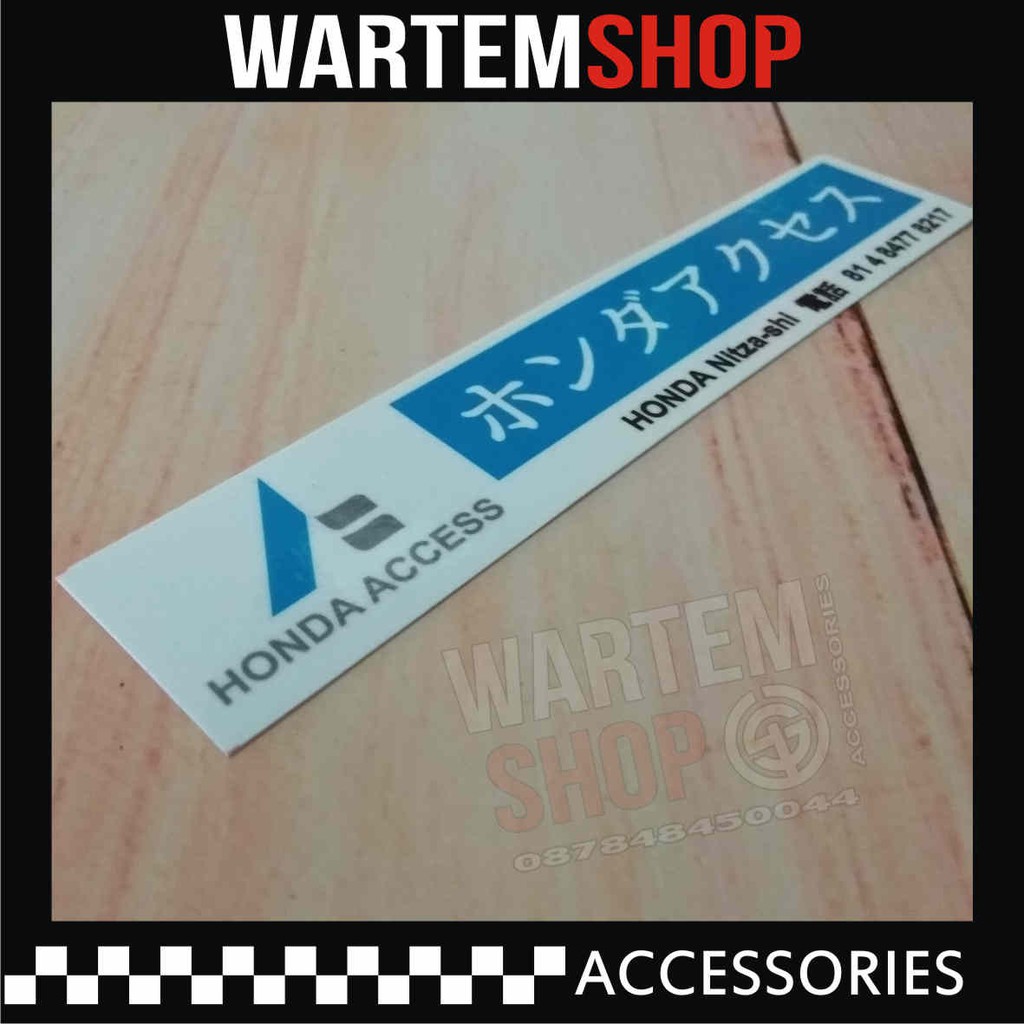 Jual NEW STICKER BEST ON LONG HONDA ACCESS | Shopee Indonesia