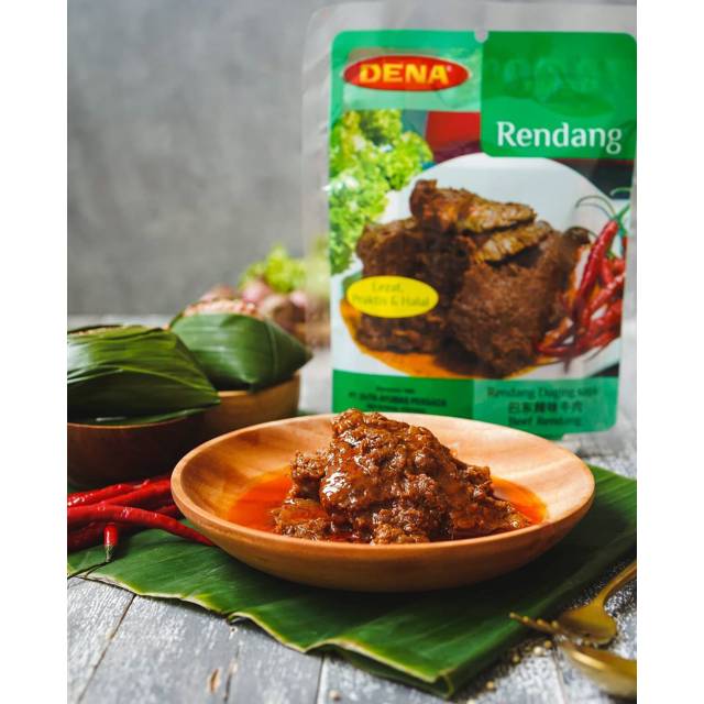 Jual Rendang Dena/Makanan siap saji/Halal | Shopee Indonesia
