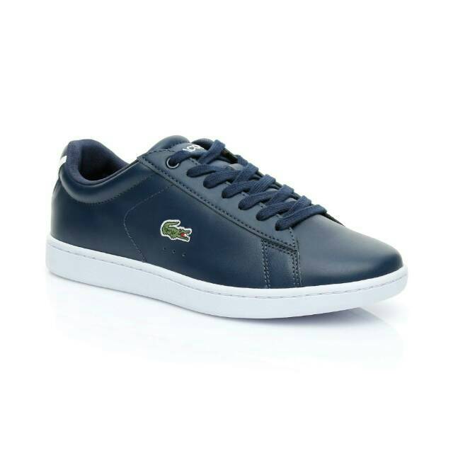 Jual Sepatu LACOSTE Carnaby Evo Leather trainers Original Shopee Indonesia