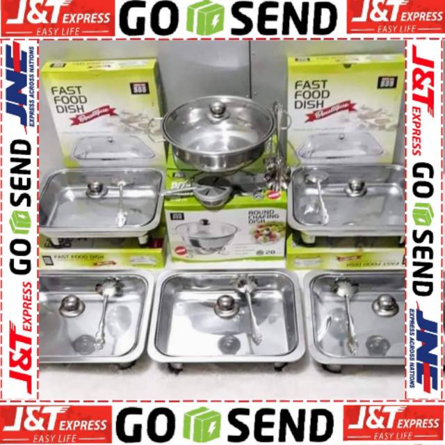 Jual Prasmanan set full kaca hockway 555 FREE SENDOK Kerang | Shopee ...