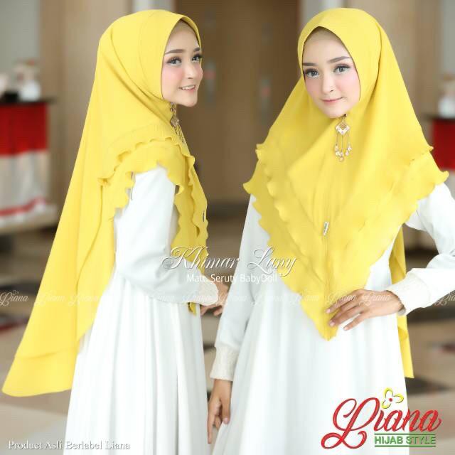 Jual Jilbab Syari Khimar Lany Ori Liana Hijab By Qoid Shopee Indonesia 4889