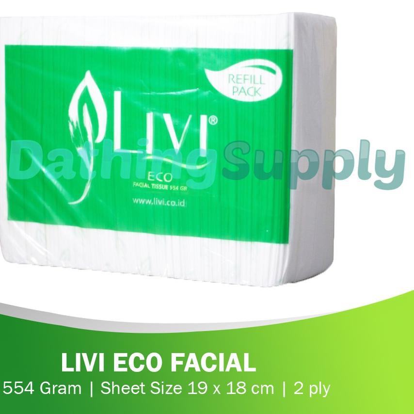 Jual ★Harga Grosir★ Tissue Livi Eco Facial 600 sheet ♥ Shopee Indonesia