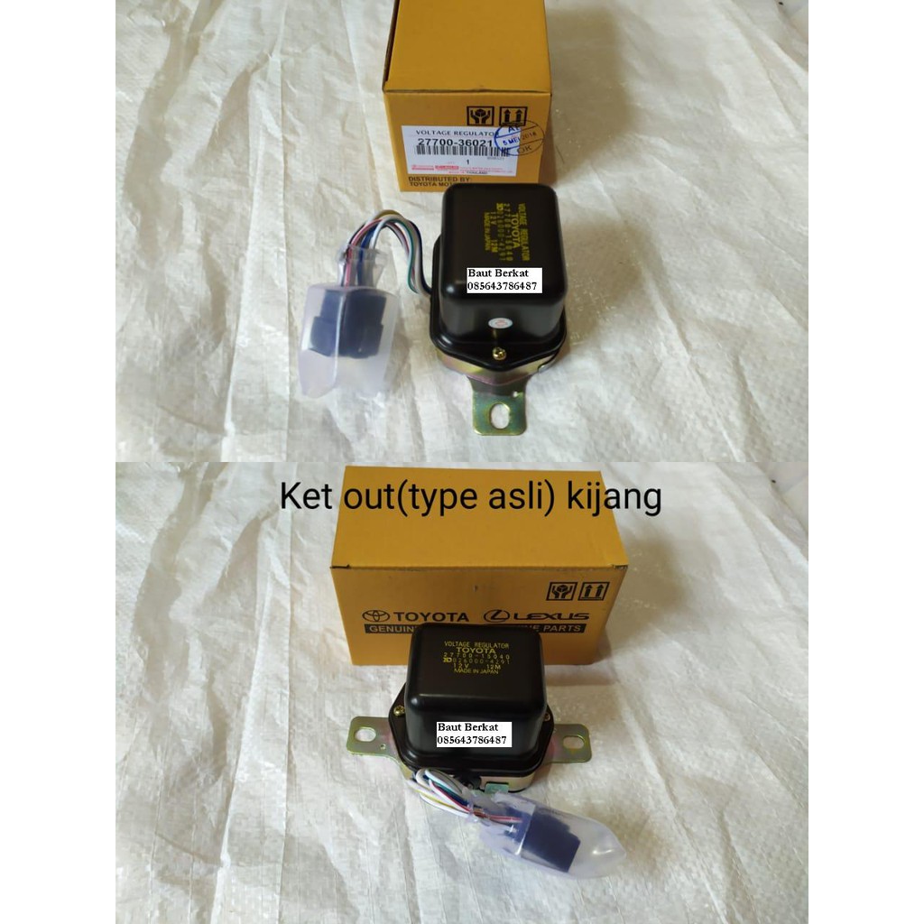 Jual ket out kijang diesel voltage regulator kijang diesel type asli ...