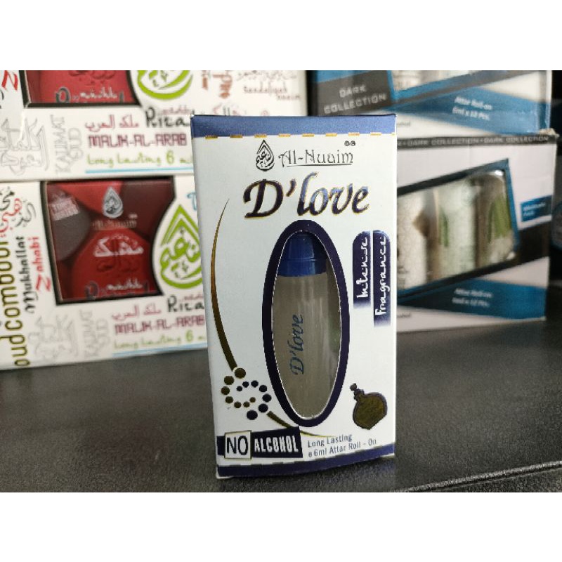 Jual Al nuaim PARFUME Dlove 6ml ml white oud white oudh al