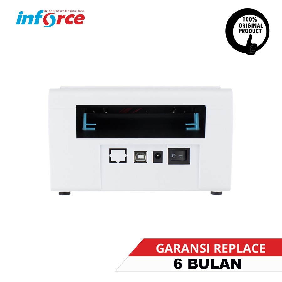 Jual Inforce Printer Label 1808 Barcode Thermal Resi A6 Alamat Shopee ...