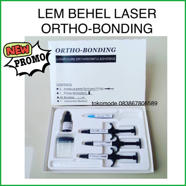 Jual Lem Laser Behel Orthobonding Light Cure Orthodontic Adhesive Big ...