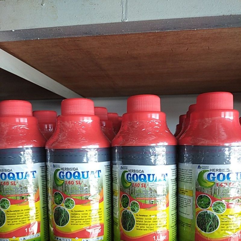 Jual Obat Rumput Herbisida Kontak Goquat 140sl 1liter Shopee Indonesia