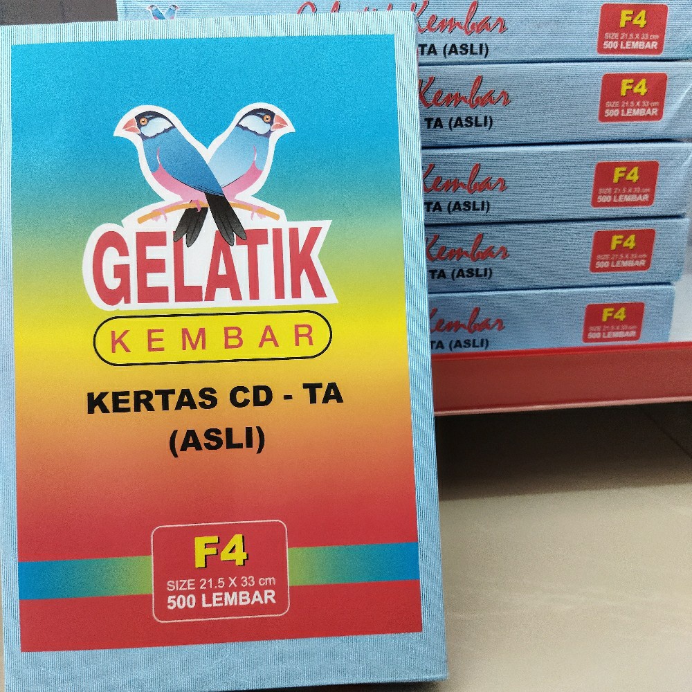 Jual Kertas Buram / Stensil CD - TA Folio / F4 Gelatik Kembar 65 Gsm ...