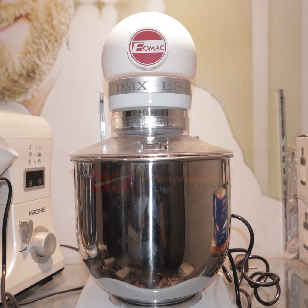 Jual Planetary Mixer Fomac DMX-B8/Mixer Roti Fomac DMX B08g | Shopee ...