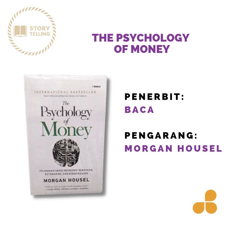 Jual Buku The Psychology Of Money By Morgan Housel Shopee Indonesia