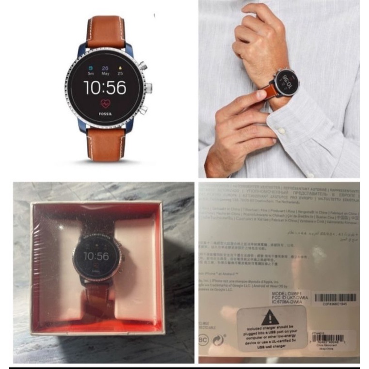 Jual Smartwatch cowok fossil Gen 4 FTW4016 Fullsegel | Shopee Indonesia
