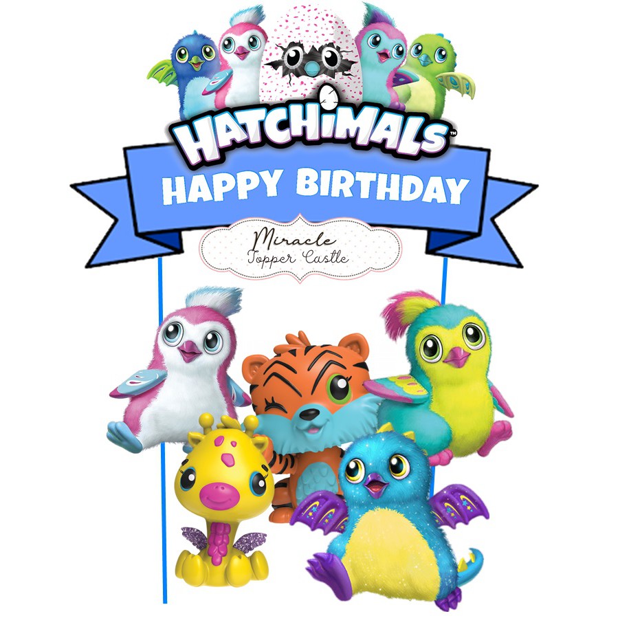 Jual HATCHIMALS CAKE TOPPER | Shopee Indonesia